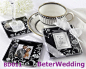 黑白花纹插卡杯垫BETER-BD011 Black and White Photo Coasters Favours, beterwedding.com   #桌卡# #席位卡# #婚礼布置# #松江婚庆用品批发#  #wedding# #结婚#   http://h5.m.taobao.com/awp/core/detail.htm?id=45079288116