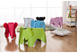 大象椅子 儿童椅 换鞋凳子 幼儿园塑料桌椅 创意设计师家具-淘宝网