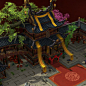 中国风元素（45度场景）建筑拆解-经典设计 99P