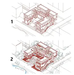 线稿｜岭南特色建筑快题体块 - 小红书