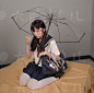 艺用人体 打伞的少女 各类动态姿势角度 绘画速写参考正版素材-淘宝网