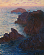 Rocky Point at Port-Goulphar, 1886 淘宝：名画资源店