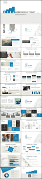 ［简单］商务总结汇报计划PPT模版 - 演界网，中国首家演示设计交易平台
