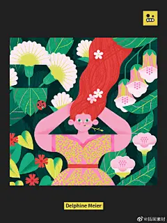 插画灵感Vol.185 | 插画说
本次分享来自加拿大插画师Delphine Meier，他的说明性风格，以简单的几何形状和生动多彩的色彩世界而著称。

Hi，我是插画君，我会在这里分享精选过的插画领域的笔记。
#设计美学##插画# ​​​​