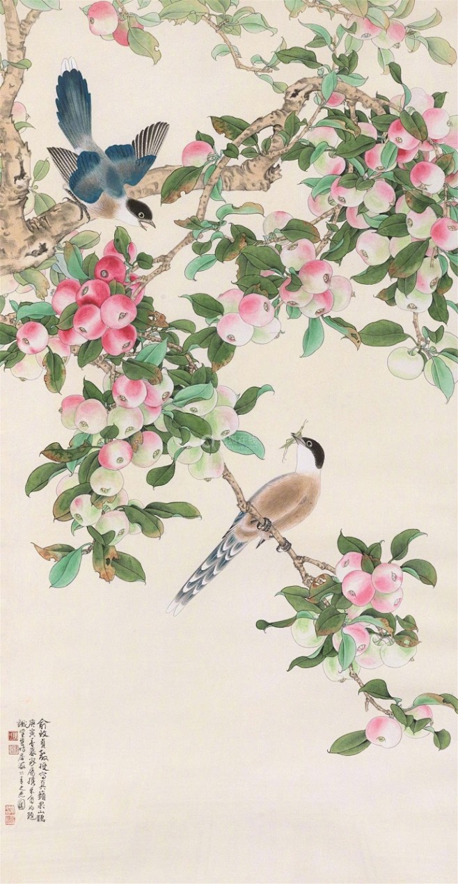著名花鸟画画家 俞致贞（1915—199...