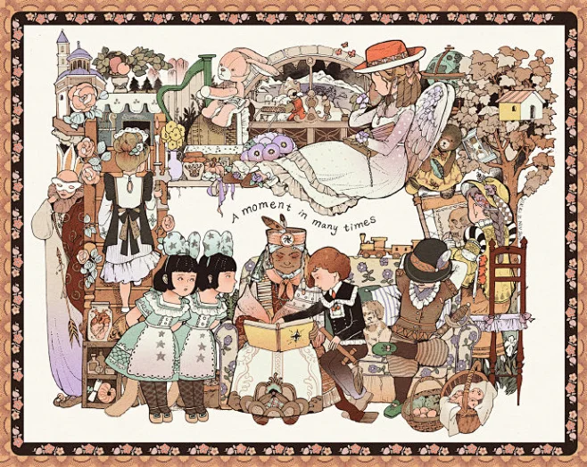 插画师 张文绮Vikki_Zhang ​​​​