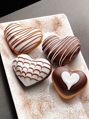 【食物文艺】甜甜圈 #甜品# #巧克力#...
