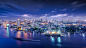 Bangkok Cityscape near river in twilight by happy SUN on 500px