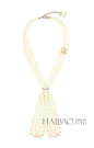 香奈儿 (Chanel) 2014年高级手工坊系列配饰珍珠项链@北坤人素材