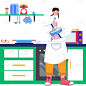 扁平套系素材