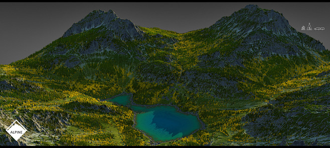 Autumn Lake Landscap...