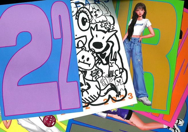 newjeans yearbook年书设...