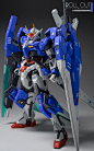 GUNDAM GUY: MG 1/100 00 Gundam Seven Sword/G - Customized Build