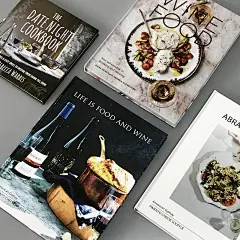 外文书食谱糕点西餐菜谱样板房厨房餐厅装饰陈列可作拍照摄影背景-淘宝网