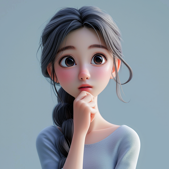 0 (1024×1024)、职业女性3D...