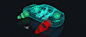智能汽车可视化大屏FUI Intelligent vehicle visualization : Intelligent vehicle visualization
