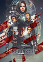 Rogue One : Alternative movie poster for Rogue One, a film directed by Gareth Edwards.