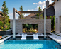 Intimate Backyard Spa