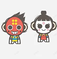 坏笑的卡通人物 创意素材