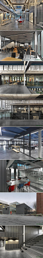 【Boiler House Ceres】diederendirrix architects 设计，位于荷兰埃因霍温。建筑师在尊重已有的建筑条件下，通过对空间与功能的概念研究，将大学校园的一个能源供应建筑改造成了教学办公设施。http://bit.ly/17RK3BN