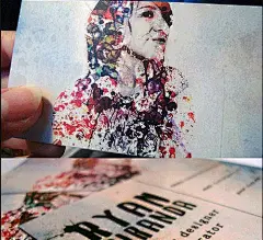 国外名片设计作品集_插画背景风格（13）(3)-名片设计-设计-艺术中国网