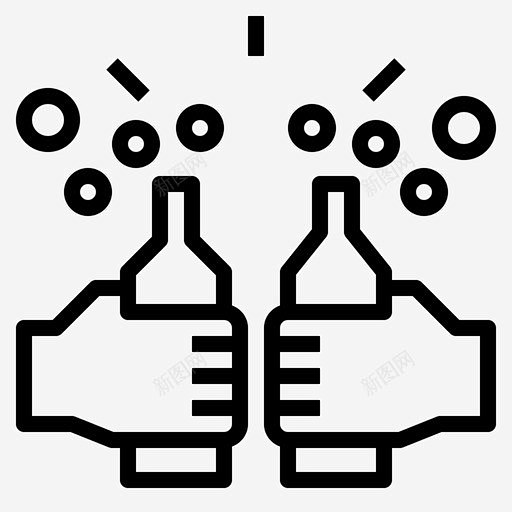 喝酒干杯出去玩图标 设计图片 免费下载 页面网页 平面电商 创意素材
