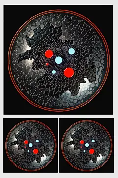 未来科幻世界机器C4D模型（含灯光贴图）