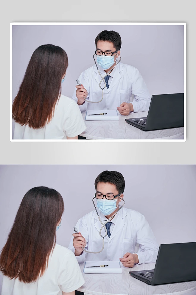 医生问诊面诊医务人员人物摄影图片-花瓣网