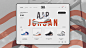 SNKR - Online Shoe Store : E-Commerce Web Design