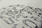 手绘手绘3D字体设计· Lex Wilson