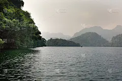越南北干省的巴比湖，景色迷人