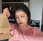 粉粉的女生头像