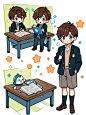 分格漫画｜校园漫画男孩 - 小红书