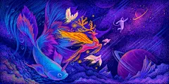 中国插画大神王云飞作品欣赏