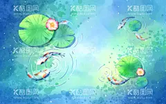 荷叶荷花池塘插画  - 源文件下载【酷图网】荷叶池塘,荷花池塘,荷叶鱼池,荷塘月色,水墨,荷花,荷叶,端午,端午节,池塘,萤火虫,水纹,波纹,金鱼,小鱼,夏天,手绘,插画,夏日,绿色,水墨画,背景墙,装饰画,酒店背景,手绘植物,手绘荷花,手绘荷叶,卡通荷叶,荷叶插画,荷塘插画,荷塘背景,水池,荷叶背景,绿色荷叶,中国风,中式,传统,