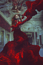 The Blood Oracle : Photo: Jvdas BerraMake Up & Hair: Chino Burgos, Karina Vargas, Atenea Tellez, Gumi Giovanotti Photo Assistant: Luis Rivero Dress: Edgar Lozzano