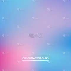 Colorful blurred gradient template abstract backgr