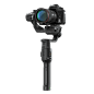 DJI Ronin-S - Dare to Move - DJI : 如影S是针对单反和微单专门开发的专业手持云台。载重3.6千克，支持多种相机控制，多种智能拍摄模式。小巧轻便可单手操作，控制精准并且能手动跟焦。单人也能完成专业拍摄，为影视制作提供了新的思路和可能性。