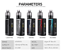 VOOPOO Argus GT 160W Box Kit : You can get the most comfortable experience through the VOOPOO Argus GT Box Kit no matter which kind of coil or different parameters are set. It is powered by two external 18650 batteries, in combination with the Type-C fast