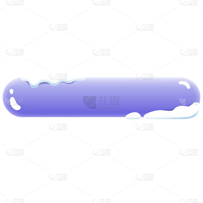 传统节日大雪矢量冬季冬天边框标题框元素
