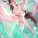四大美女-貂蟬：在民間傳說中她原名任紅昌，也有人認為呂布部將秦宜祿前妻杜夫人（杜秀娘）即是貂蟬。她為了報答義父王允的養育之恩而甘願獻身完成連環計的故事在民間廣為流傳。
