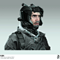 ArtStation - Cleaners Helmet concept art exploration., Nivanh Chanthara