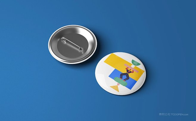 文创卡通手势品牌vi展示一键贴图样机 (...