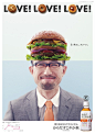 茶饮料系列广告 | LOVE! LOVE! LOVE! Tea Drink Advertising - AD518.com - 最设计