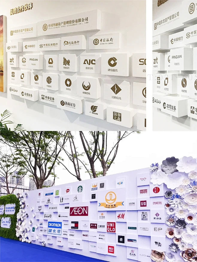 好看的品牌LOGO墙都在这里了 - 小红...