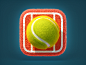 Tennis Ball Icon