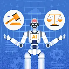 扁平人工智能机器人学习绘画医疗数据分析科技插画海报ai设计素材-淘宝网