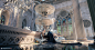 General 2092x1085 digital painting princess fantasy architecture WLOP Ghostblade