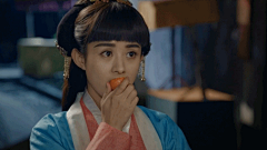 论吃货的自我修养，赵丽颖的全程表情包，小甜包 ​​​​