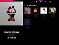 CarTunes iPad音乐播放器界面设计，来源自黄蜂网http://woofeng.cn/ipad/ #采集大赛#